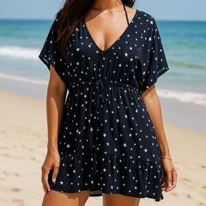 Maaji Star V-Neckline Swimsuit Coverup